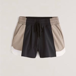 Like New! Abercrombie YPB motionTEK High Rise Lined Workout Short